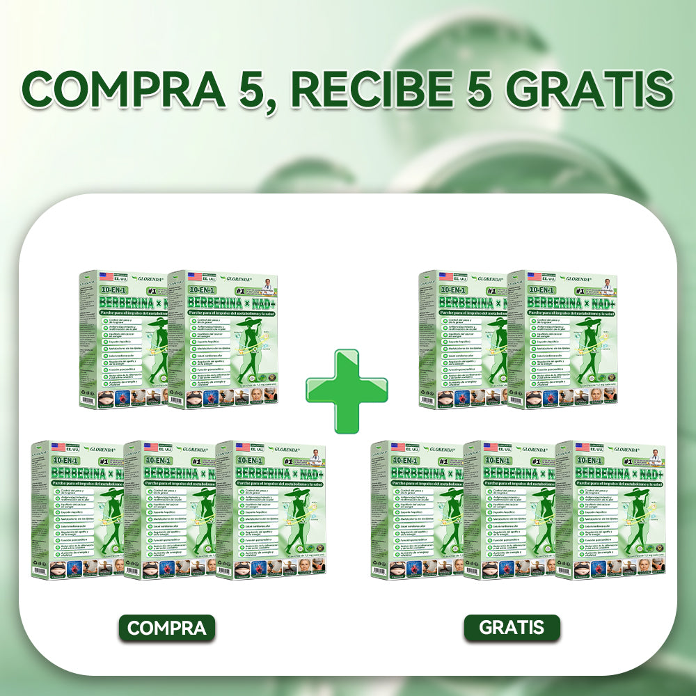 ¡Solo quedan 10 cajas! 𝐆𝐋𝐎𝑹𝑬𝑵𝐃𝐀 🎁 -30 % hoy Recomendada por médicos: de 4 a 6 cajas para evitar el efecto rebote. ¡Última oportunidad antes del Año Nuevo! 🎁